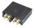LittelFuse ATO-FLR Series PCB 4 Pin Fuse Holder 80V Black