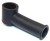 Angled Terminal Insulating Cover Black 15mm x 12mm