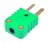 Mini K Type Male Thermocouple Plug Green