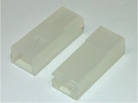1 Way Female Terminal Cover 4.8mm Clear