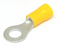 Yellow Insulated Ring Terminal M6 3.0-6.0mm