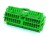 30 Way JAE IL-AG5 Series Green Female Housing