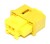 2 Way JAE MX9 Receptacle Hsg Yellow Female