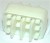 8 Way Sumitomo HW Series Secondary Locking Clip White