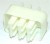 8 Way Sumitomo HW Series Secondary Locking Clip White