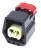 2 Way YAZAKI YES/YESC Connector 1.5mm(060) Female Black