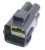 4 Way YAZAKI YES/YESC Connector 6.3mm (250) Male Dark Grey