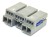 14 Way YAZAKI YESC Connector Hybrid 10x0.64 + 4x2.80mm Female Light Grey