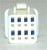 JST 8 Way JWPF Female Hsg White