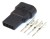 4 Way Delphi 150.2 Metri-Pack Connector Male Black Kit inc Terminals