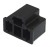 3 Way H4 HID Headlight Connector Male Black inc Terminals