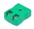 Mini K Type Female Thermocouple Socket Green