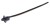 HellermannTyton Black Cable Tie 160mm 5mm Spring Toggle and Disc