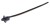 HellermannTyton Black Cable Tie 160mm 5mm Spring Toggle and Disc