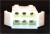 6 Way JST EL Connector Male White