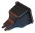 2 Way BRYCREST Black Square End Cap 37.4mm