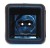 2 Way BRYCREST Black Square End Cap 37.4mm