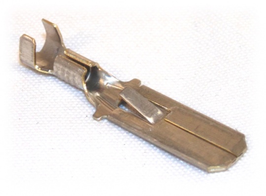 TE AMP Fastin/Faston 6.3mm Male Blade Terminal 14-18awg Tin