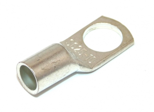 Ring Terminal Lug, Crimp, 25-10, M10, 25mm²