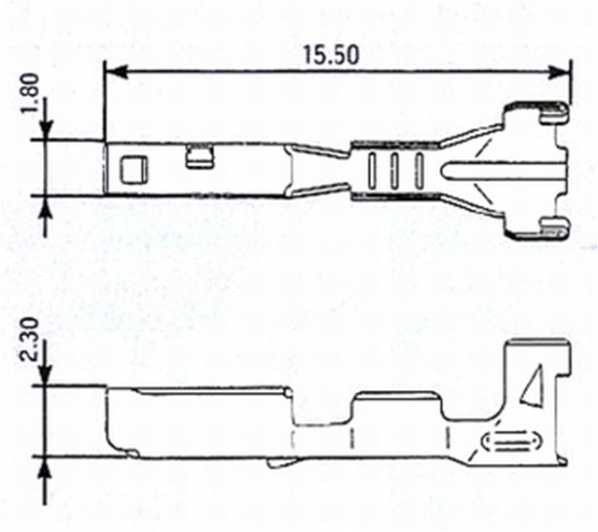 Yazaki SSD Series 1.2mm(048) Terminal 0.3-0.85mm² Female