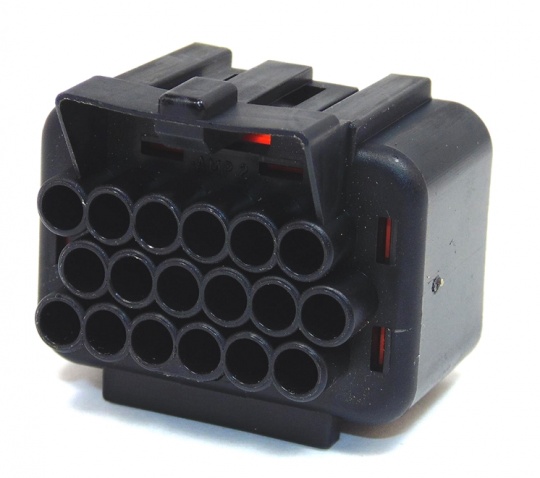 18 Way TE Connectivity Econoseal III 070 White Anti-backout ...