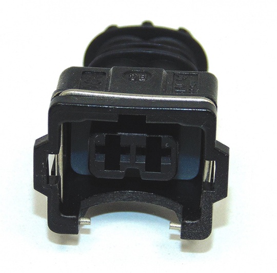 2 Way TE Connectivity Timer Black Female - automotiveconnectors.com