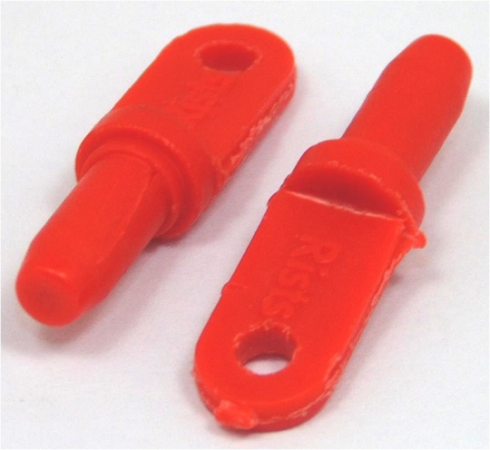 Lucas Rists Blanking/Filler Plug Red