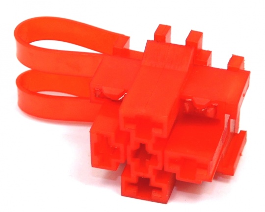 5 Way TE Connectivity Relay Base White - automotiveconnectors.com