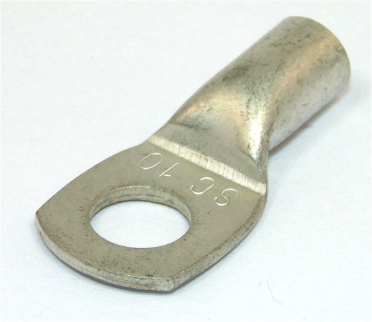 Ring Terminal Lug Crimp M6 10mm²