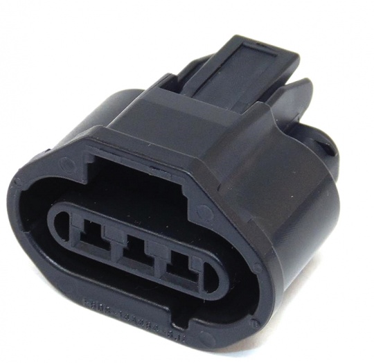 3 Way Yazaki DMS Type Black Code A Female - automotiveconnectors.com