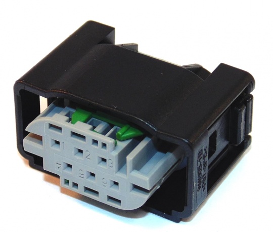 Housing, 6 Way, TE, MQS, Kit inc terminals and seals ...