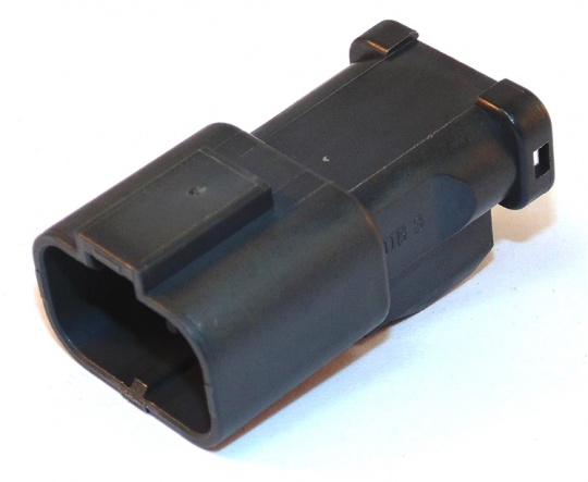 2 Way YAZAKI 58 Connectors X Type 6.3mm(250) Male Grey Kit Inc