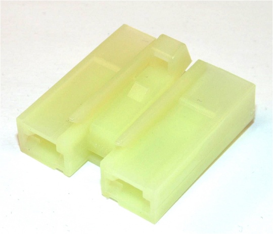 2 Way Yazaki Female Natural - automotiveconnectors.com