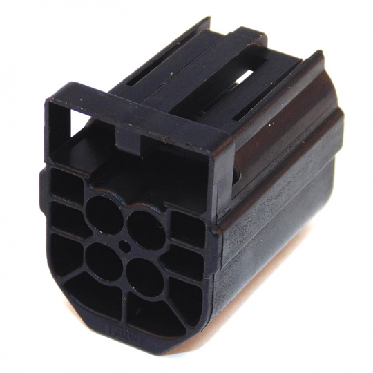 4 Way TE Connectivity Econoseal III 070 Black/Grey Female ...