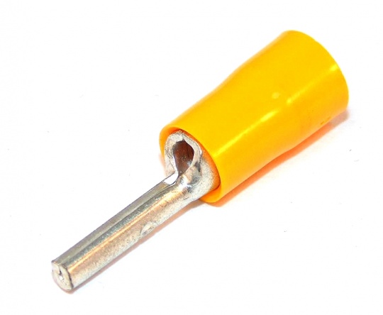 Cembre Insulated Pin Terminal 4-6mm² Yellow