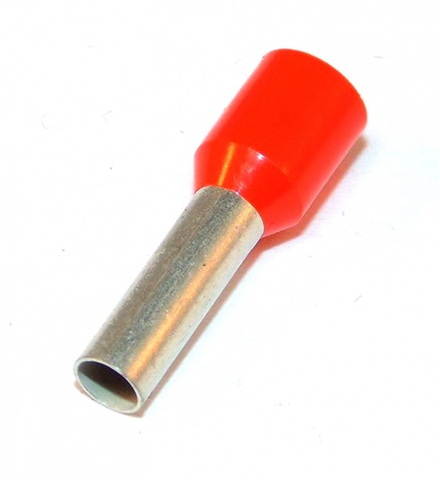 Cembre Insulated Bootlace Ferrule 9mm Pin Length 4mm² Orange