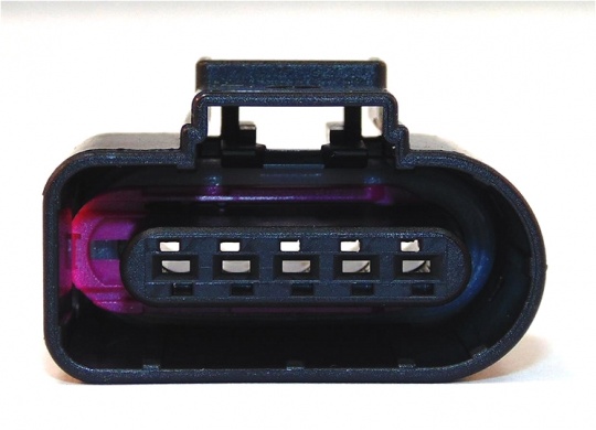 5 Way FEP VW 1.5mm Sealed Female Black Code I - automotiveconnectors.com