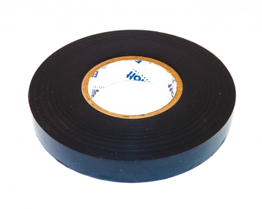 Non-Adhesive Harness Tape Black 12mm x 25m