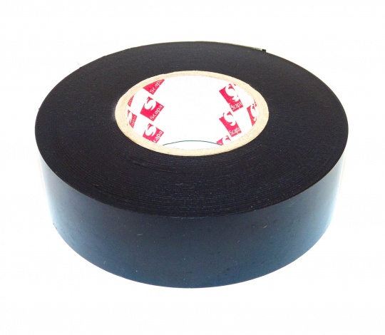 Non-Adhesive Harness Tape Black 25mm x 30m