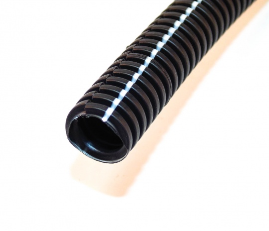 9mm Black Split Conduit Per Meter