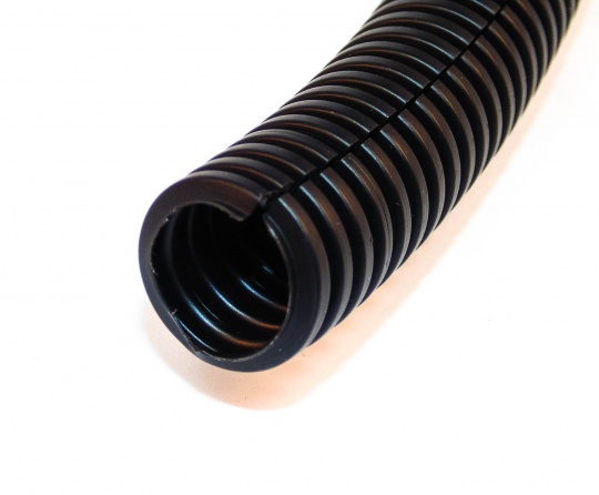 13mm Black Split Conduit Per Meter