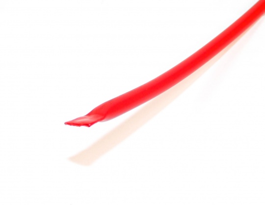 5mm Red PVC Sleeving 100m Reel