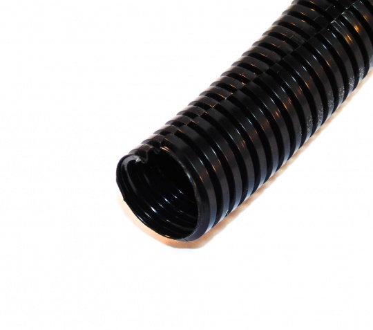 19mm Split Conduit Black Per Meter