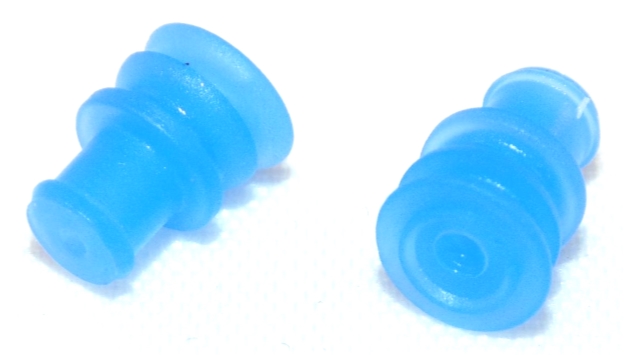 Wire Seal, Tyco, JR Timer, 1.5mm, Blue, 20-18awg