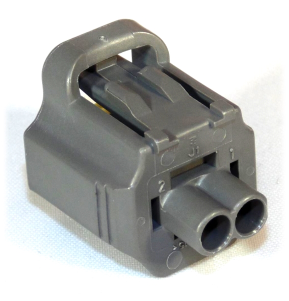 2 Way TE Sealed Sensor Connector Housing Grey - automotiveconnectors.com