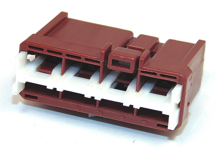 7 Way Sumitomo HD Series 6.0mm(250) Brown Female - automotiveconnectors.com