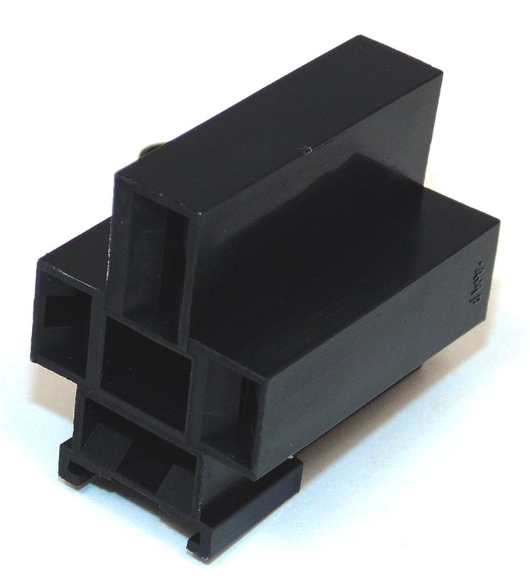 4 Way TE Connectivity Relay Connector Female Black