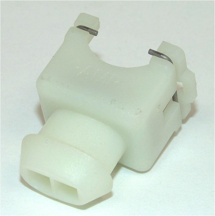 2 Way TE Connectivity Junior Timer White Female - automotiveconnectors.com