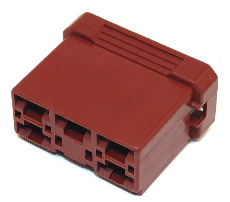 5 Way Sumitomo HD Series Female 6.0mm(250) Brown - automotiveconnectors.com