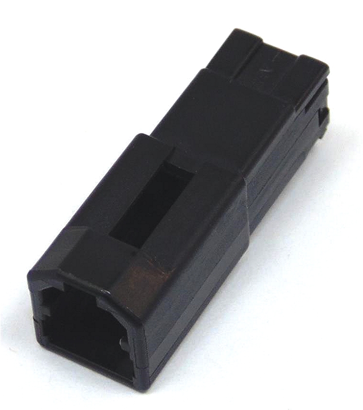 2 Way TE Connectivity Multilock 040 Male 1.0mm Black